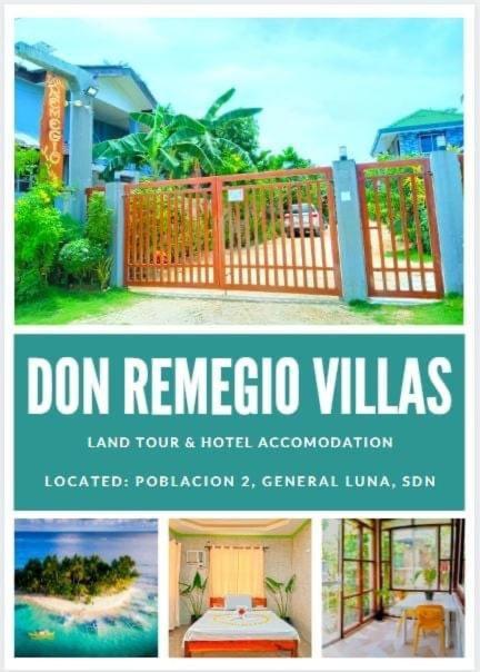 Don Remegio Villas Siargao General Luna  Kültér fotó